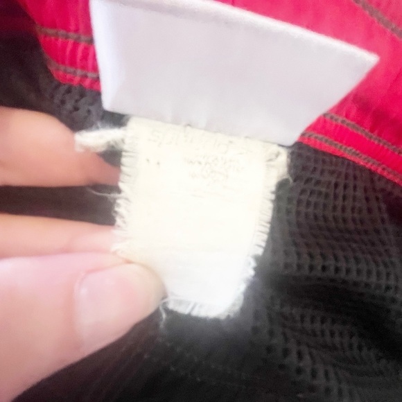 Speedo Mens Swim Trunks Sz L Mesh Lined Pockets Black Tan Short Long Lot 2x - Picture 8 of 12